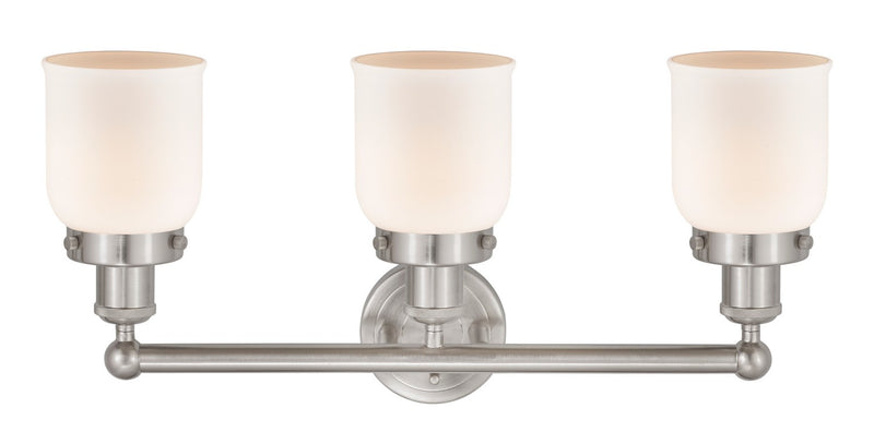 Innovations 616-3W-SN-G51 Three Light Bath Vanity, Brushed Satin Nickel