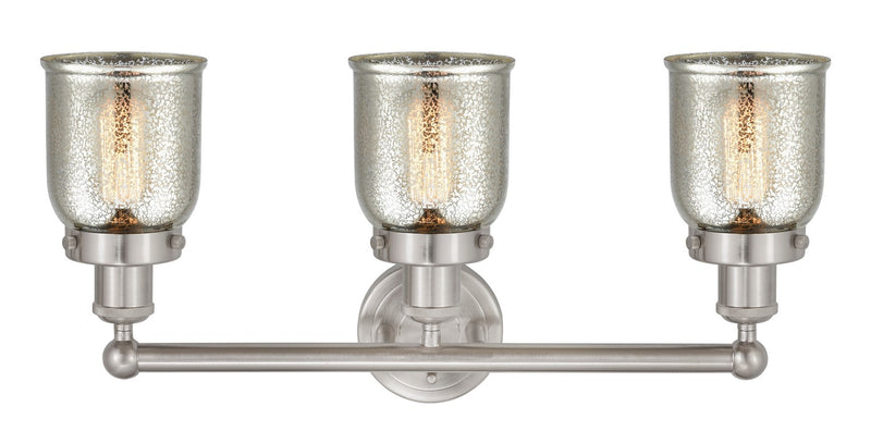 Innovations 616-3W-SN-G58 Three Light Bath Vanity, Brushed Satin Nickel