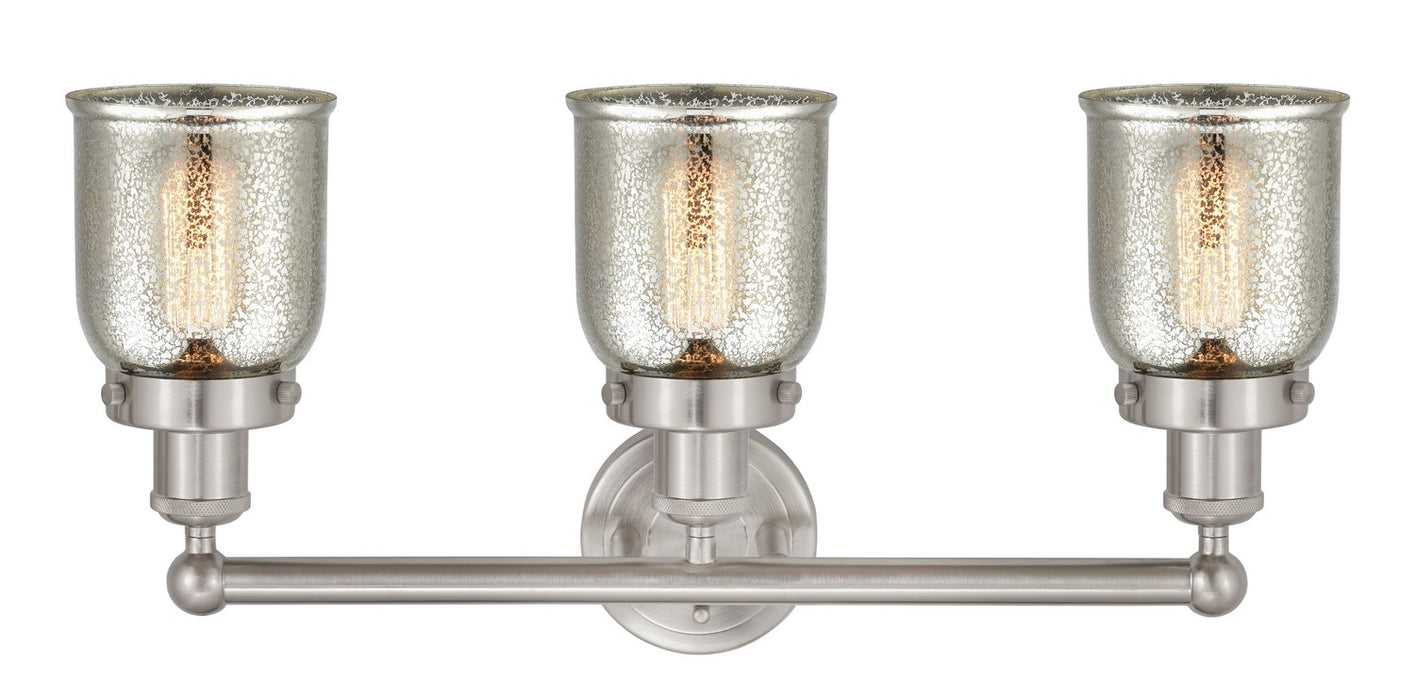 Innovations 616-3W-SN-G58 Three Light Bath Vanity, Brushed Satin Nickel