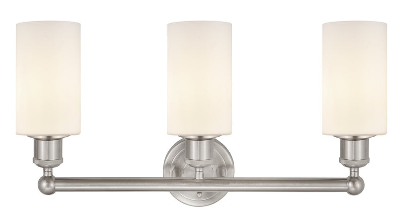 Innovations 616-3W-SN-G801 Three Light Bath Vanity, Brushed Satin Nickel