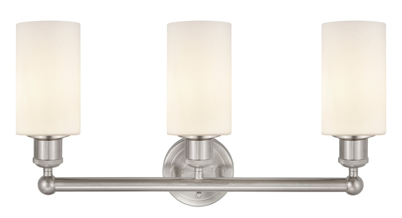 Innovations 616-3W-SN-G801 Three Light Bath Vanity, Brushed Satin Nickel