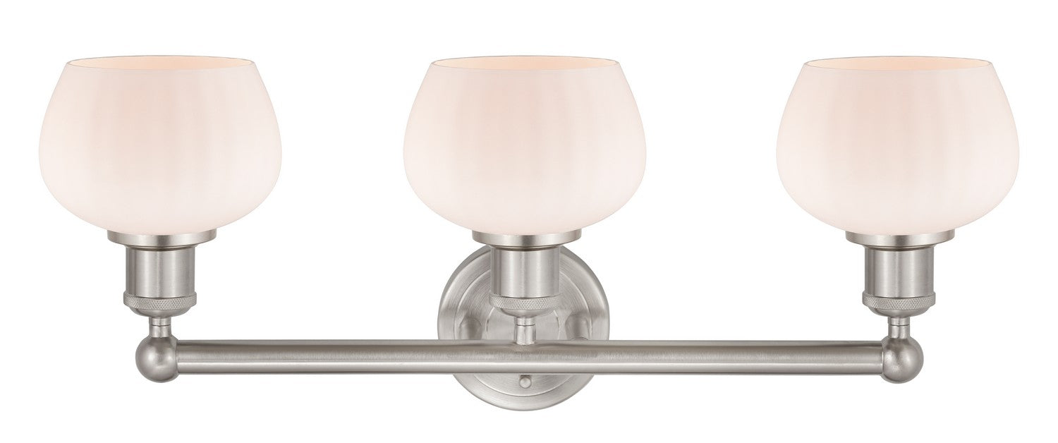 Innovations 616-3W-SN-G91 Three Light Bath Vanity, Brushed Satin Nickel