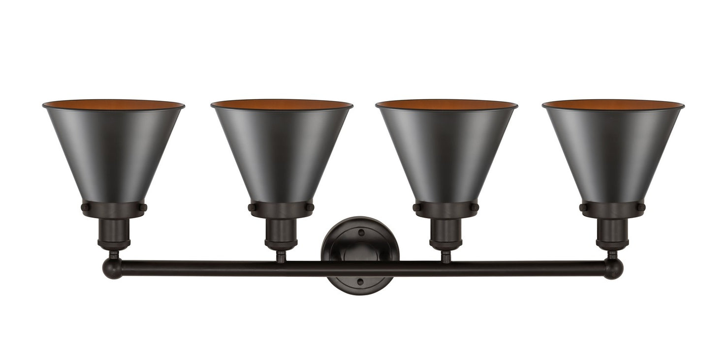 Innovations 616-4W-OB-M13-OB Four Light Bath Vanity, Oil Rubbed Bronze