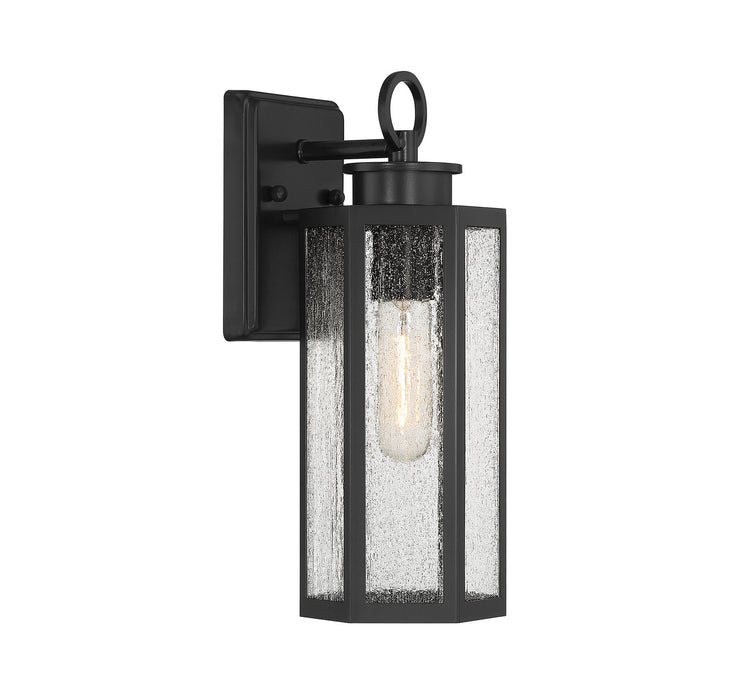 Lighting One E V6-L5-5100-BK One Light Outdoor Wall Lantern, Black