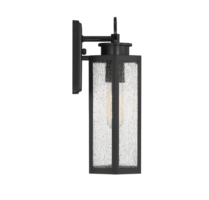 Lighting One E V6-L5-5100-BK One Light Outdoor Wall Lantern, Black
