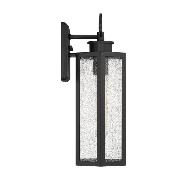Lighting One E V6-L5-5101-BK One Light Outdoor Wall Lantern, Black