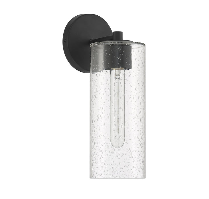 Lighting One E V6-L9-2460-1-89 One Light Wall Sconce, Matte Black