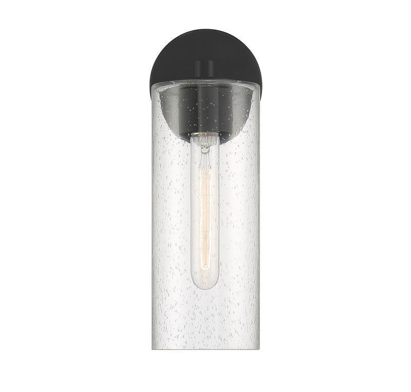 Lighting One E V6-L9-2460-1-89 One Light Wall Sconce, Matte Black