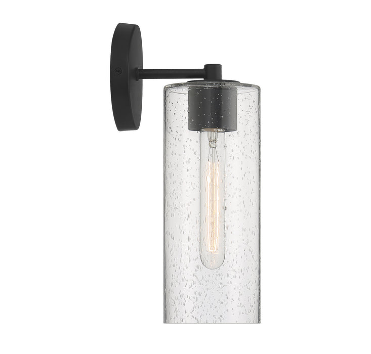 Lighting One E V6-L9-2460-1-89 One Light Wall Sconce, Matte Black