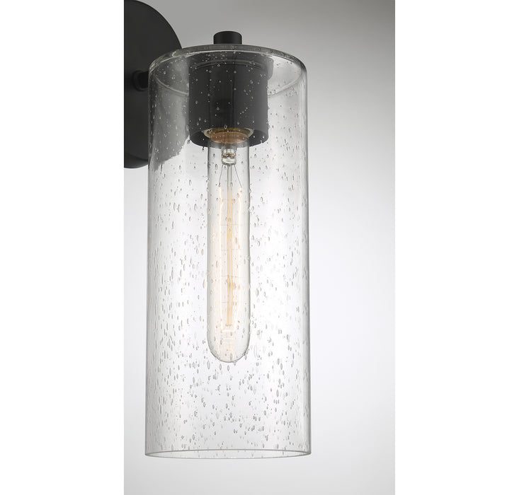 Lighting One E V6-L9-2460-1-89 One Light Wall Sconce, Matte Black