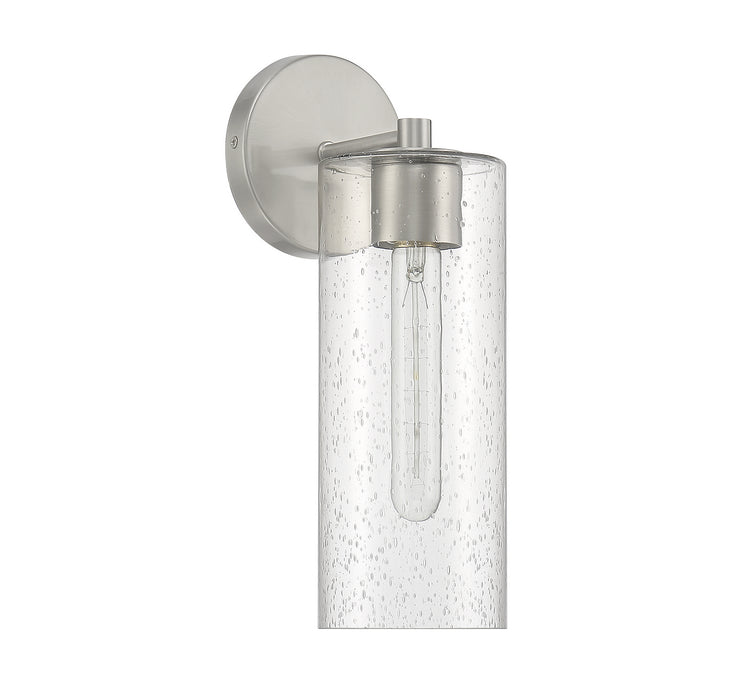 Lighting One E V6-L9-2460-1-SN One Light Wall Sconce, Satin Nickel
