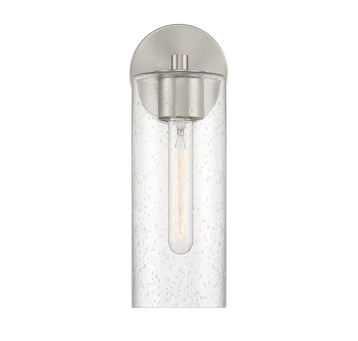 Lighting One E V6-L9-2460-1-SN One Light Wall Sconce, Satin Nickel