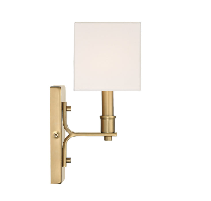Lighting One E V6-L9-8550-1-322 One Light Wall Sconce, Warm Brass