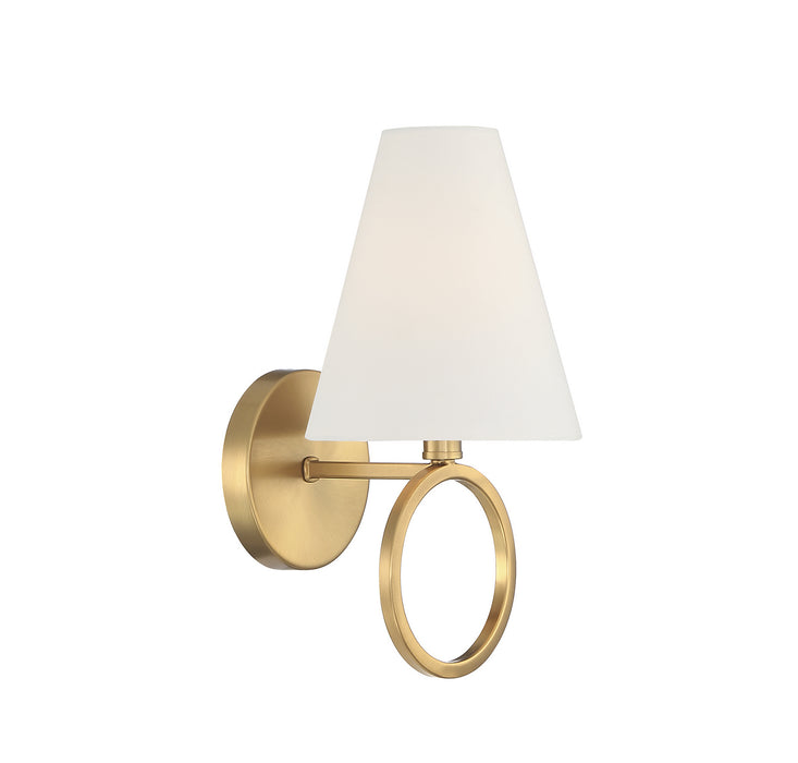 Lighting One E V6-L9-9150-1-322 One Light Wall Sconce, Warm Brass