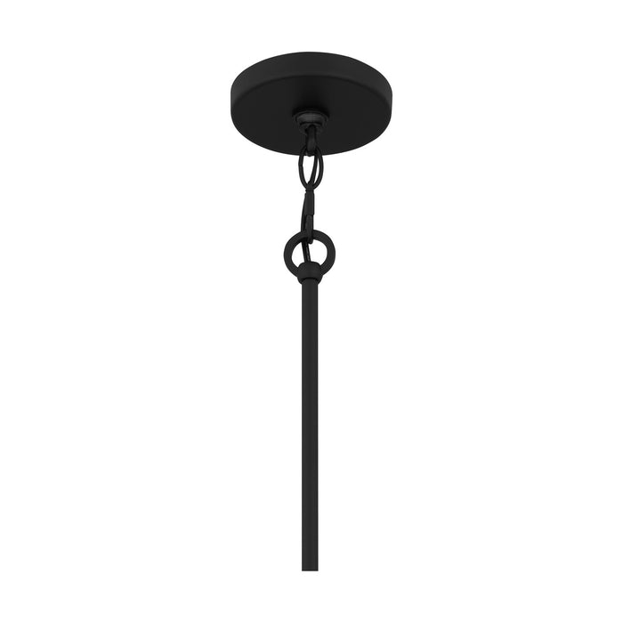 Quoizel MCI5030MBK Nine Light Chandelier, Matte Black