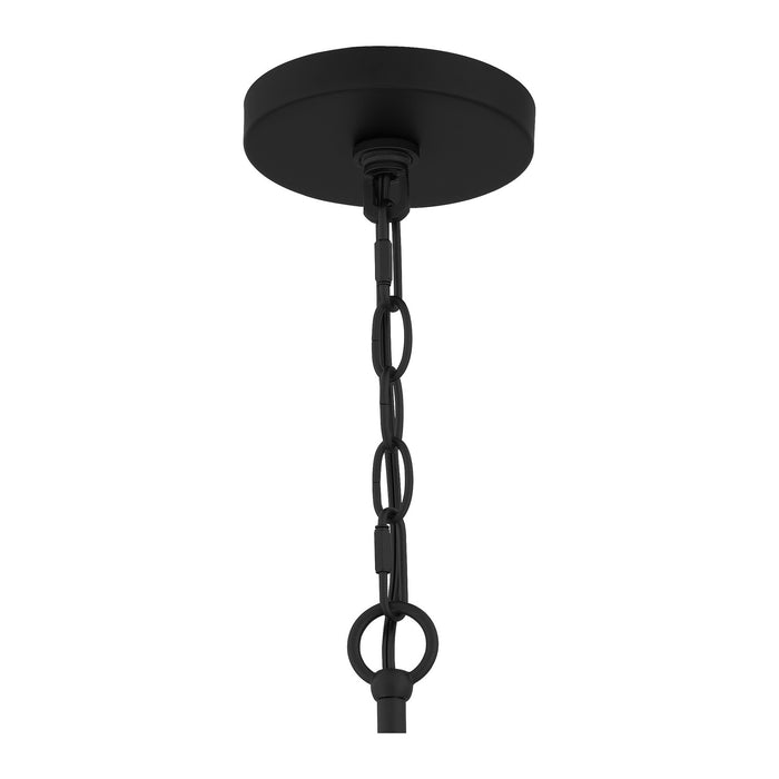 Quoizel PRC1508MBK One Light Mini Pendant, Matte Black