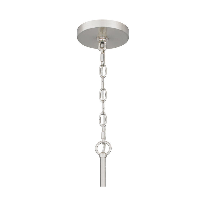 Quoizel PRC2818BN Four Light Pendant, Brushed Nickel