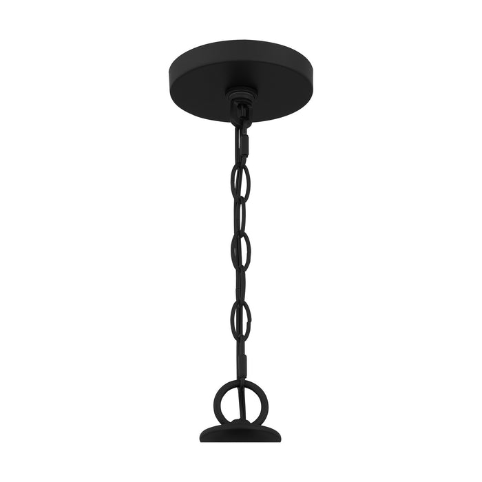 Quoizel PRC5026MBK Five Light Chandelier, Matte Black