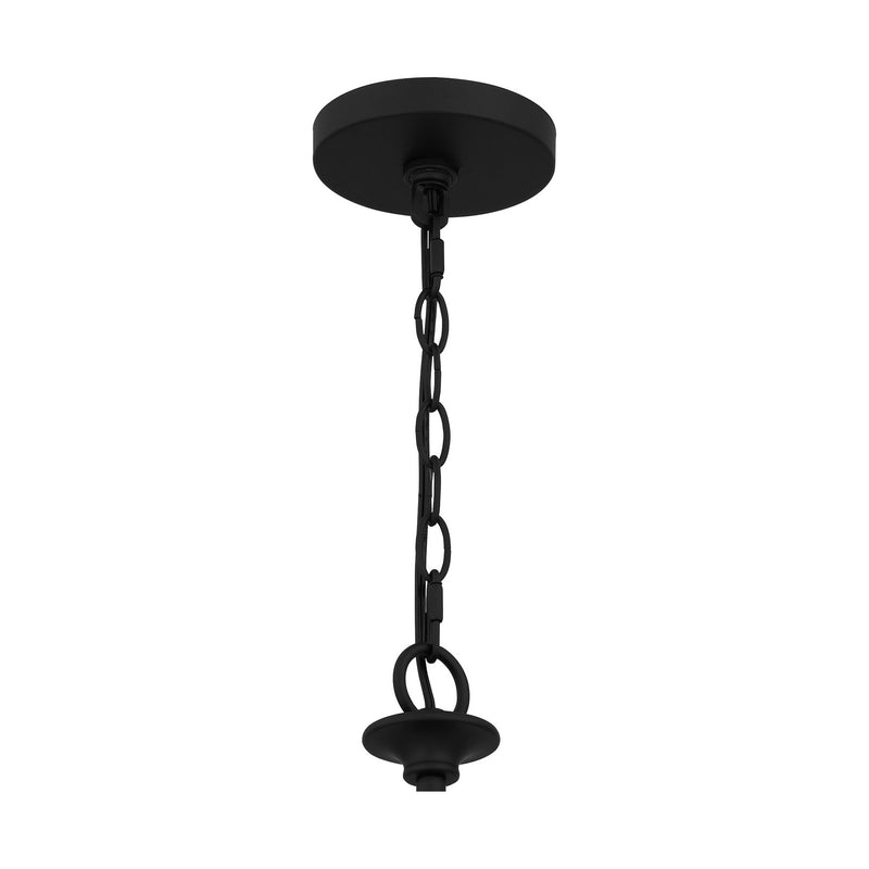 Quoizel PRC5232MBK Nine Light Chandelier, Matte Black