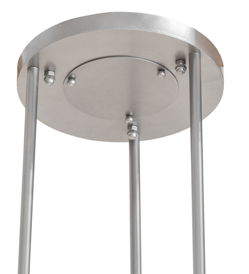 Meyda Tiffany 253505 Six Light Chandelier, Nickel