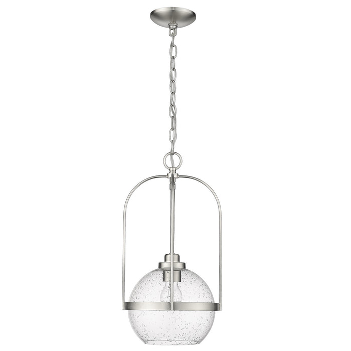 Acclaim Lighting IN10010SN One Light Pendant, Brushed Nickel