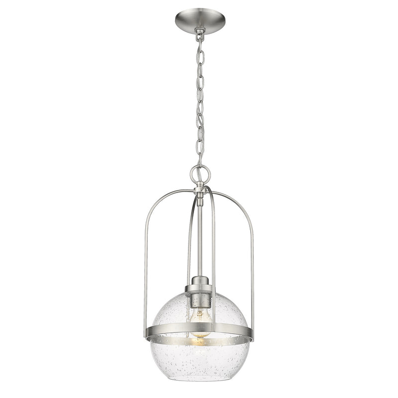Acclaim Lighting IN10010SN One Light Pendant, Brushed Nickel