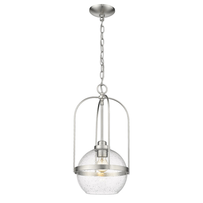 Acclaim Lighting IN10010SN One Light Pendant, Brushed Nickel