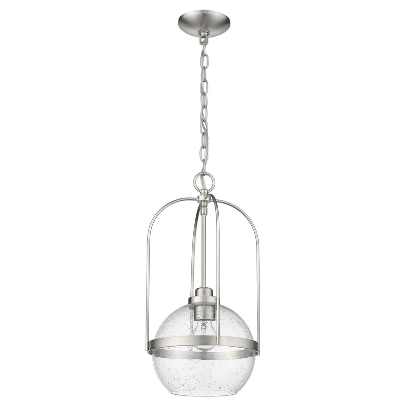 Acclaim Lighting IN10010SN One Light Pendant, Brushed Nickel