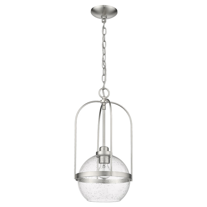 Acclaim Lighting IN10010SN One Light Pendant, Brushed Nickel