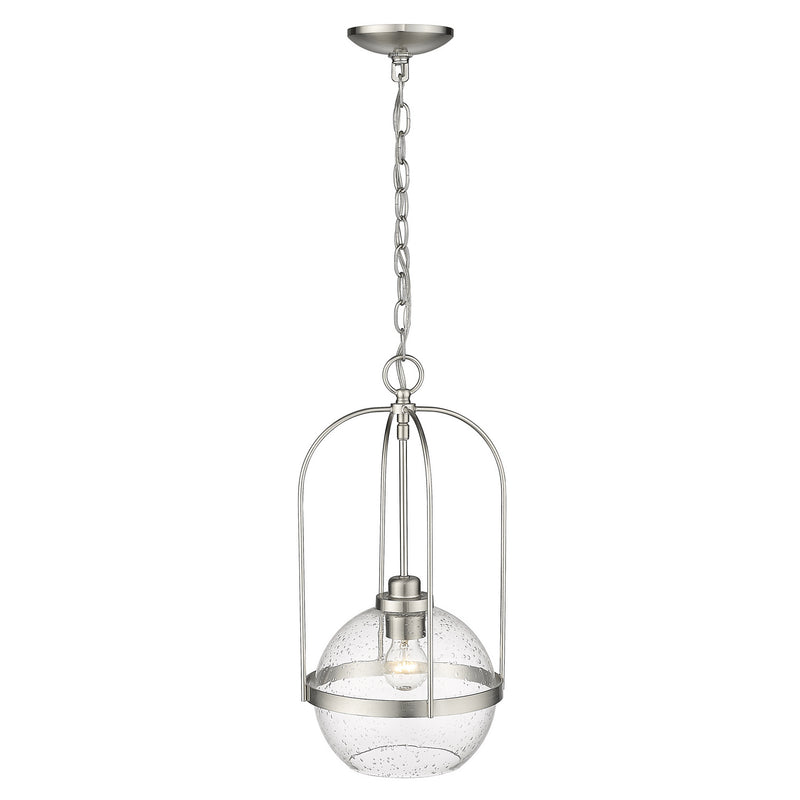 Acclaim Lighting IN10010SN One Light Pendant, Brushed Nickel