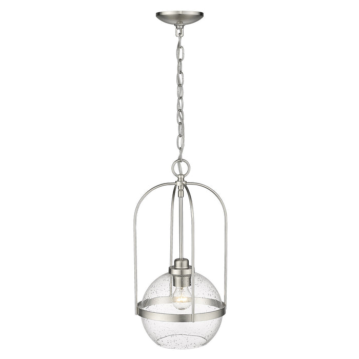 Acclaim Lighting IN10010SN One Light Pendant, Brushed Nickel