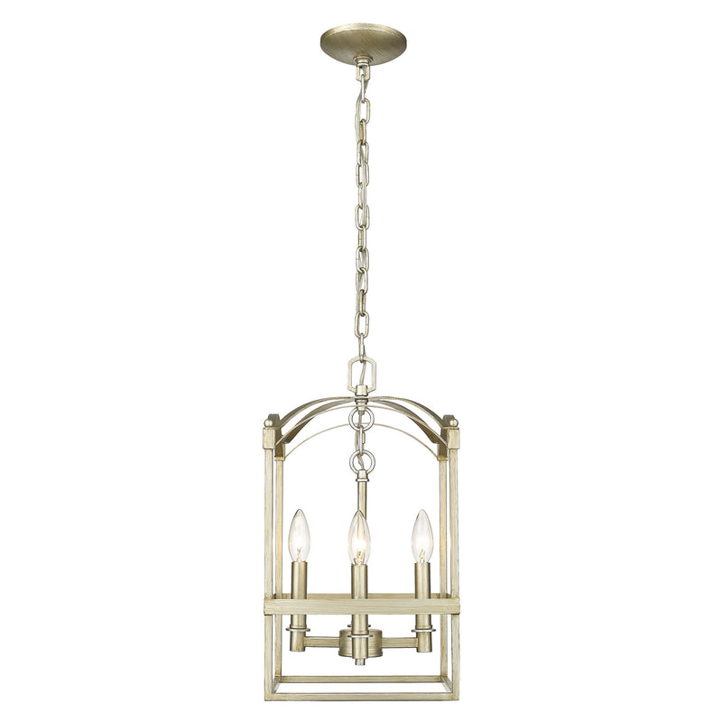 Acclaim Lighting IN10015WG Four Light Pendant, Washed Gold