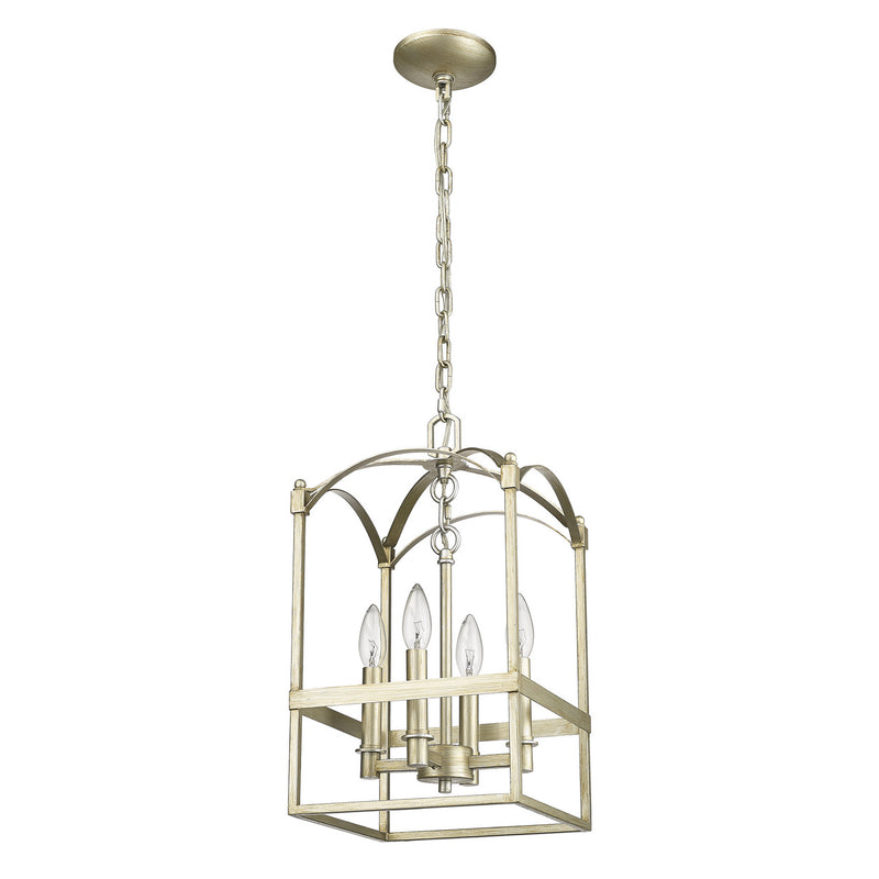 Acclaim Lighting IN10015WG Four Light Pendant, Washed Gold