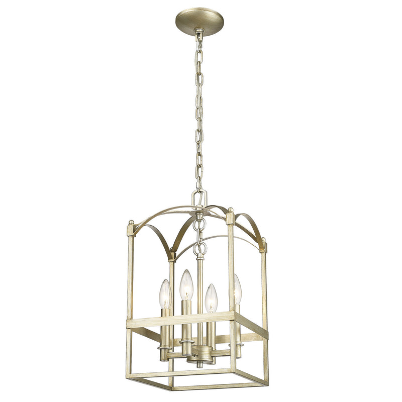 Acclaim Lighting IN10015WG Four Light Pendant, Washed Gold
