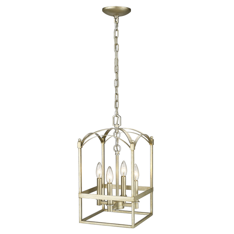 Acclaim Lighting IN10015WG Four Light Pendant, Washed Gold