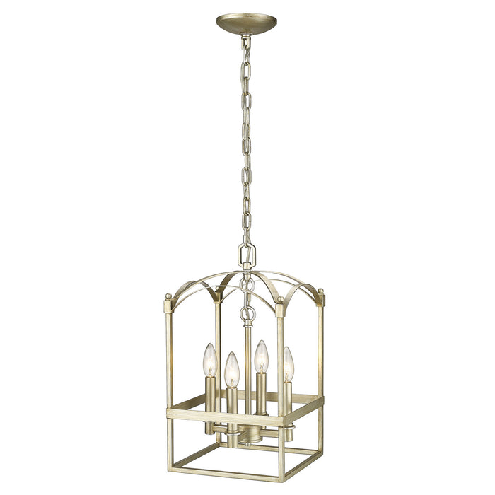 Acclaim Lighting IN10015WG Four Light Pendant, Washed Gold