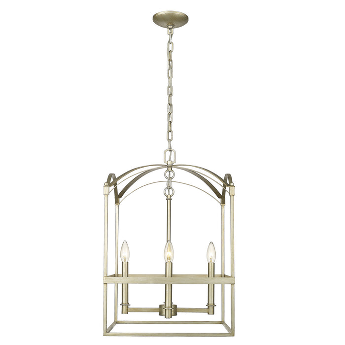 Acclaim Lighting IN10016WG Four Light Pendant, Washed Gold