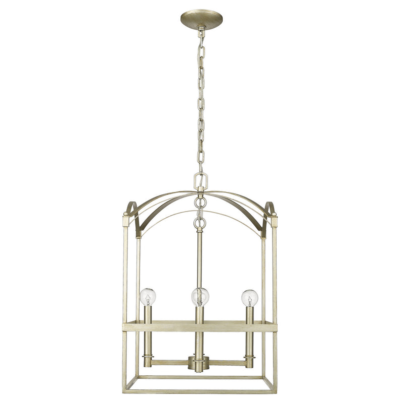 Acclaim Lighting IN10016WG Four Light Pendant, Washed Gold