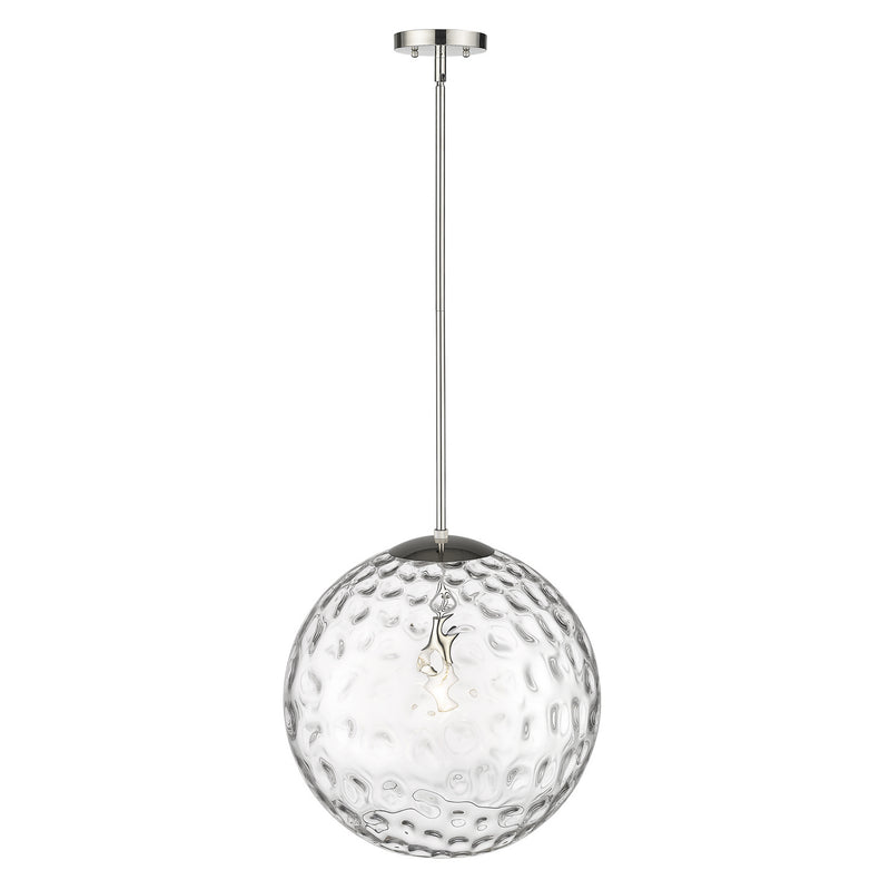 Acclaim Lighting IN20046PN One Light Pendant, Polished Nickel