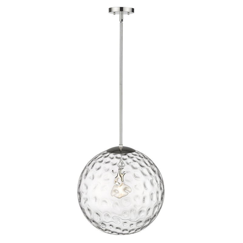 Acclaim Lighting IN20046PN One Light Pendant, Polished Nickel