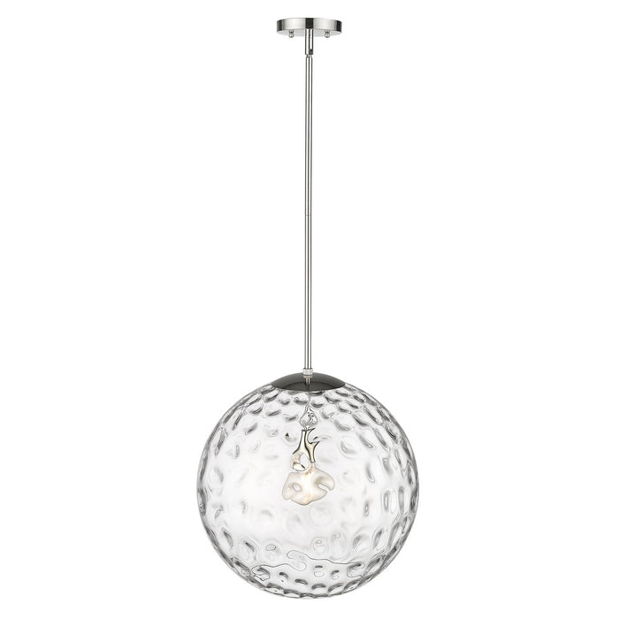 Acclaim Lighting IN20046PN One Light Pendant, Polished Nickel