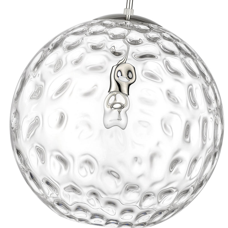 Acclaim Lighting IN20046PN One Light Pendant, Polished Nickel