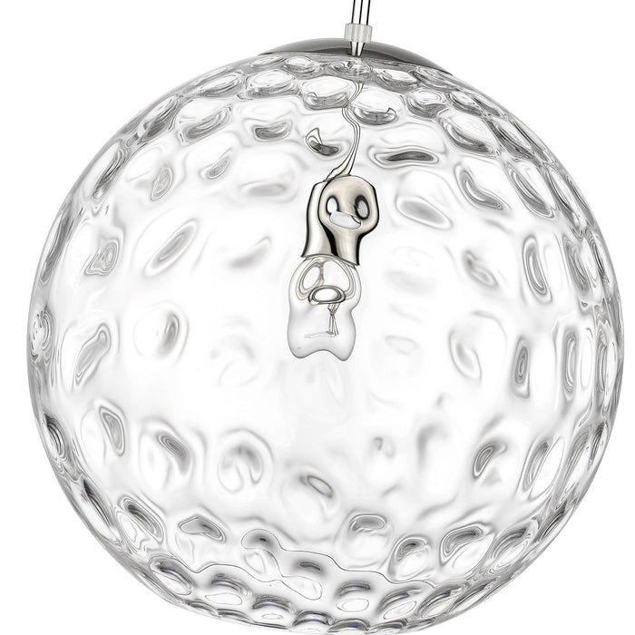 Acclaim Lighting IN20046PN One Light Pendant, Polished Nickel
