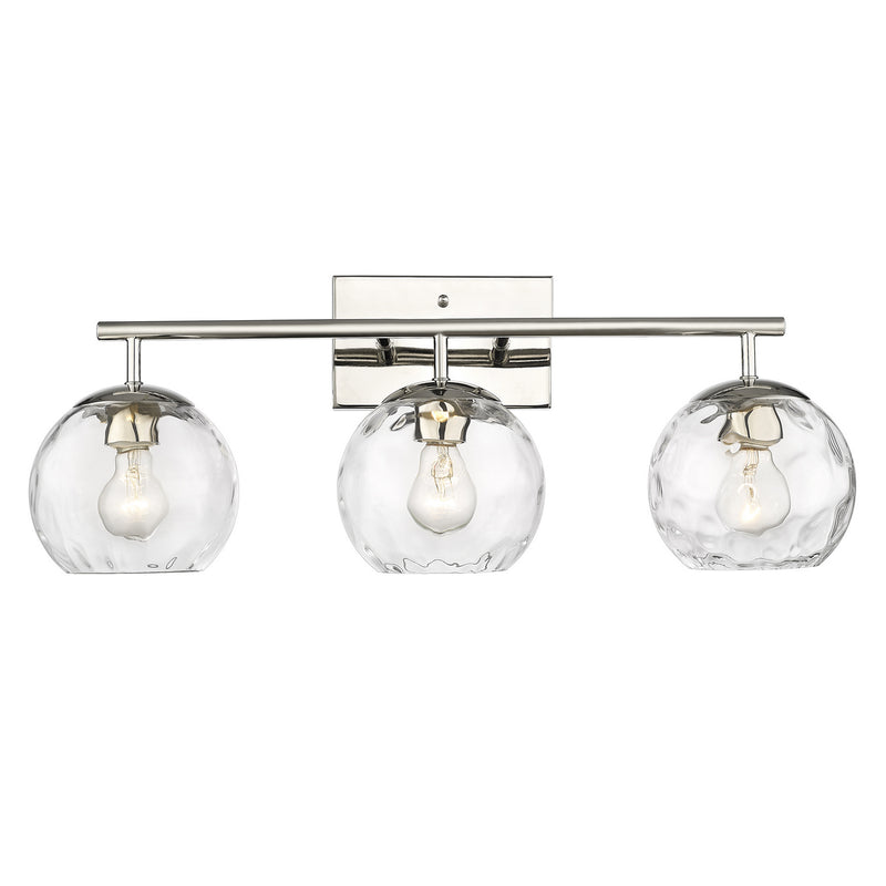 Acclaim Lighting IN40049PN Three Light Bath Vanity, Polished Nickel