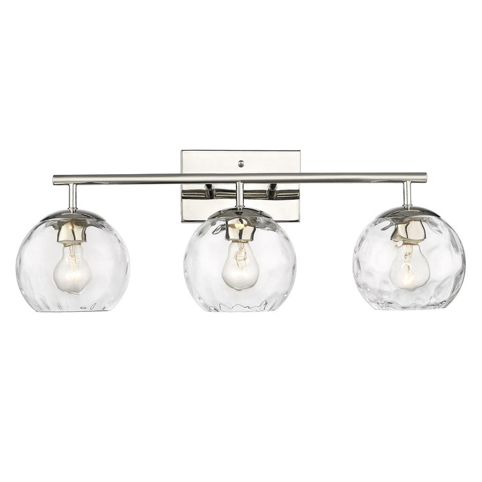 Acclaim Lighting IN40049PN Three Light Bath Vanity, Polished Nickel