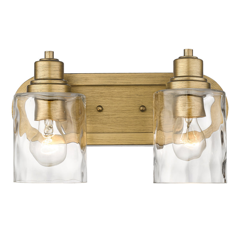 Acclaim Lighting IN40056AG Two Light Bath Vanity, Antique Gold