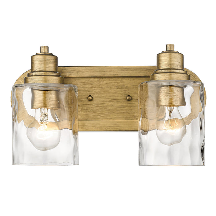 Acclaim Lighting IN40056AG Two Light Bath Vanity, Antique Gold