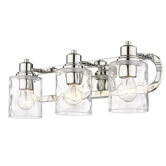 Acclaim Lighting IN40057PN Three Light Bath Vanity, Polished Nickel