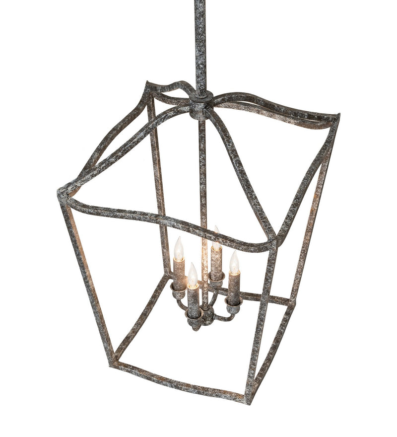 Meyda Tiffany 253060 Four Light Pendant, Ash