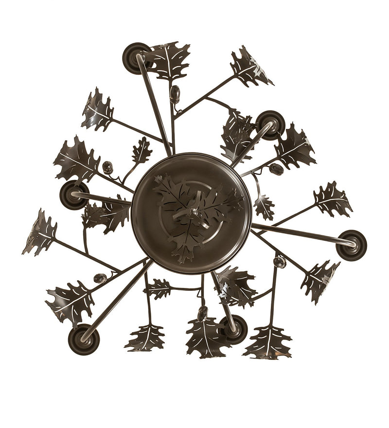 Meyda Tiffany 255519 Six Light Chandelier, Timeless Bronze